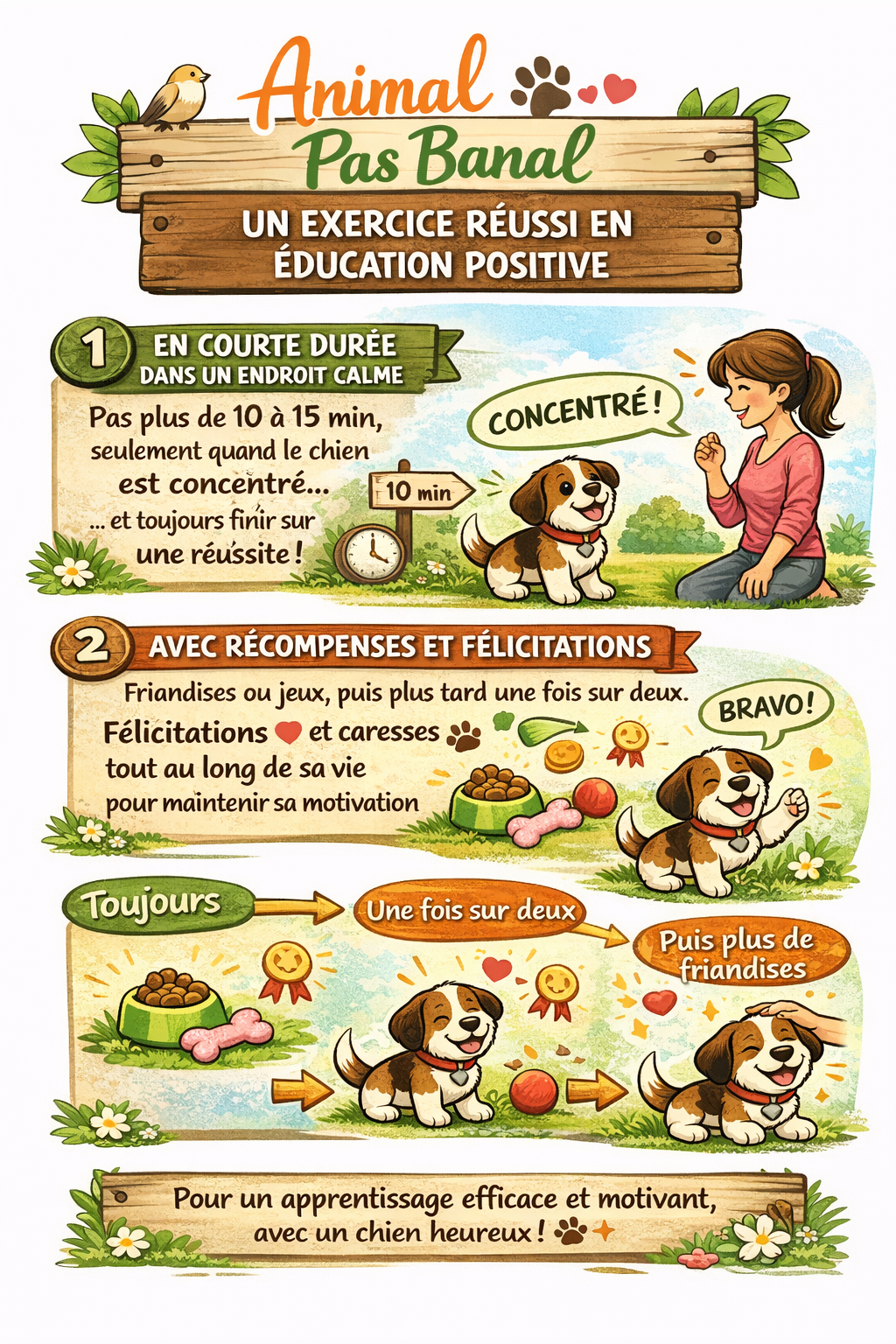 Exercices reussit felicitation